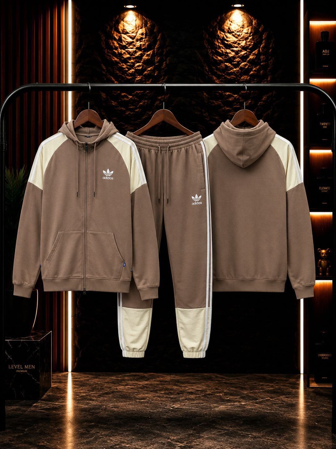 Conjunto Adidas Marrón 1