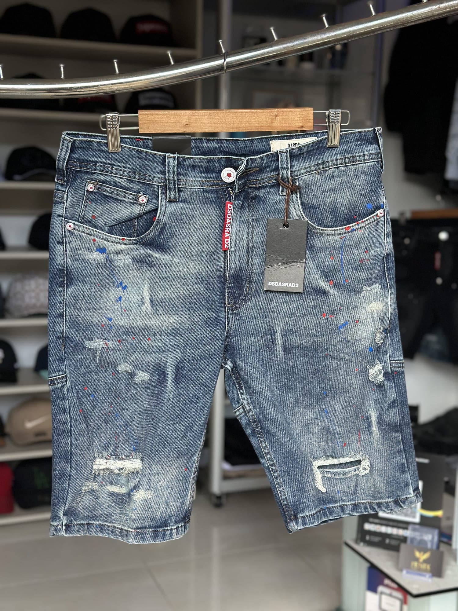 Bermuda Dsquared2 denim 1